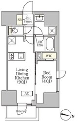 イプセ渋谷本町の物件間取画像